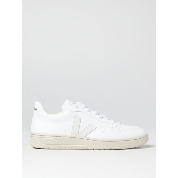 USED Veja Women V-10 Sneakers Full White 8 US - Picture 1 of 8